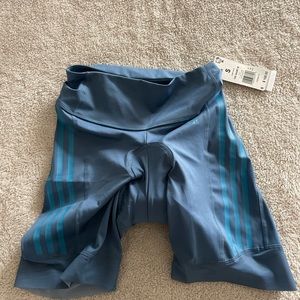 Adidas Padded Cycling Shorts Women's Size S Blue GM6731 The Short Bike Tights